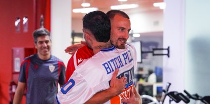 Rodrigo Ely, un jugador querido en Almería que ahora debe parar a causa de una artritis en el tobillo derecho que sufrió el 12 de septiembre.