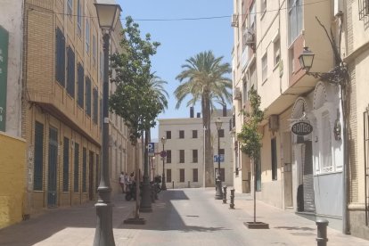 Final de la calle Eduardo Pérez