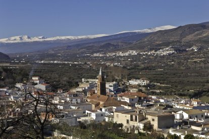 Vista aérea de Fondón.