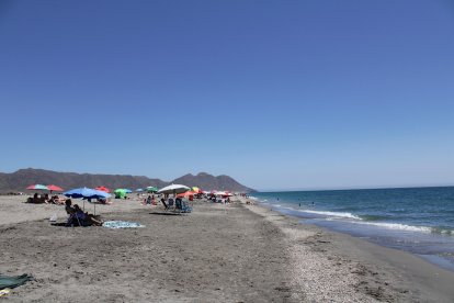 Playa de las Salinas, en el Cabo de Gata.