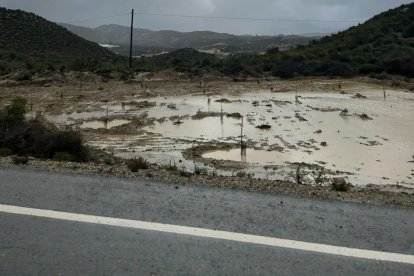 Temporal en Sorbas.