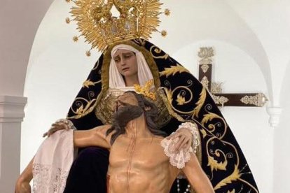 Virgen de la Piedad de Vera en una imagen de archivo.