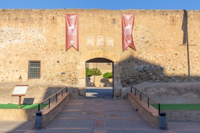 Entrada del Castillo del Marqués de los Vélez de Cuevas del Almanzora.