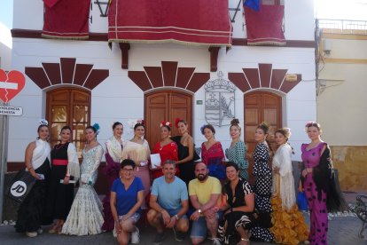 Un momento de las fiestas de Los Gallardos el año pasado.