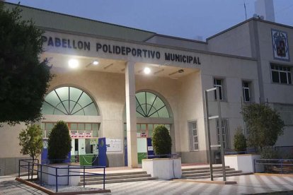 Fachada del Pabellón Municipal de Huércal-Overa.