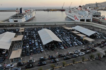 Vista aérea del Puerto de Almería