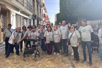 Celebración de la Marcha Solidaria de Asprodalba en una edición anterior.