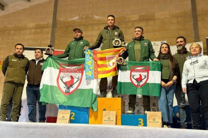 José Antonio López Sánchez, tercer puesto en el campeonato de España.