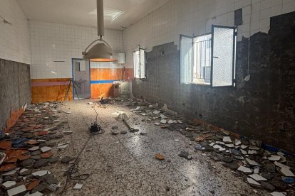 La antigua enfermería de la Plaza de Toros de Laujar.