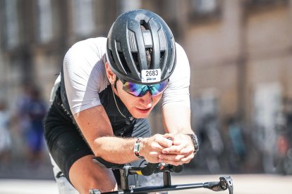 Álvaro Molina, en un IronMan en Copenhague.