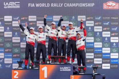 Dominio absoluto de Toyota en la edición de este en el Rally de Montecarlo.