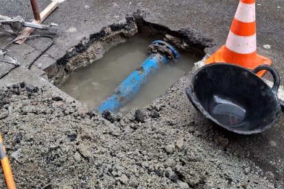 Avería en la calle Real.