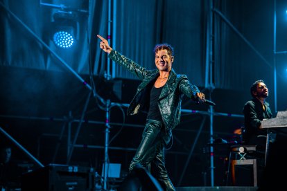 David Bisbal en Almería en julio de 2024.