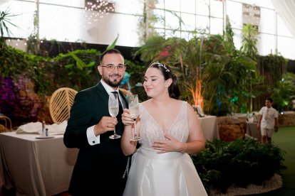 Joaquín y Emily se casaron cuando tenían 29 y 22 años respectivamente.