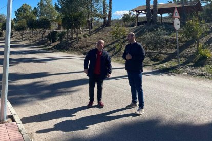 Instalación de cámaras en las pedanías de Huércal-Overa.