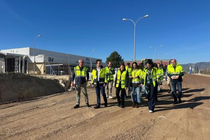 Avanzan las obras que darán acceso directo al Polígono de Albox.