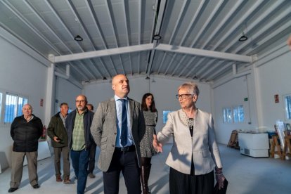 Inauguración de la nueva Nave Polivalente de Beires.