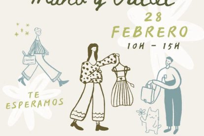 Detalle del cartel del mercado que acogerá San José este 28 de febrero.