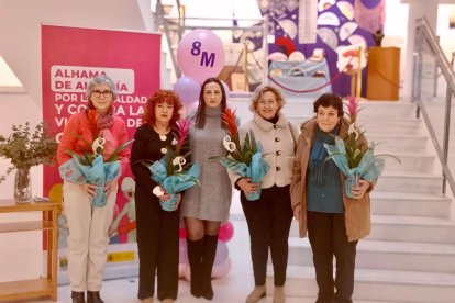 Inicio de las actividades por el Día de la Mujer.