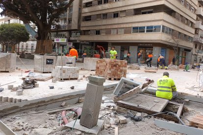 Así van los trabajos en el cruce del Paseo con Lachambre y General Segura