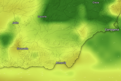 La calidad del aire en Almería, en alerta por la calima: deja días perjudiciales para la salud