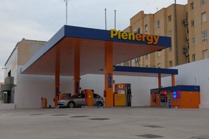 Una gasolinera de Almería.