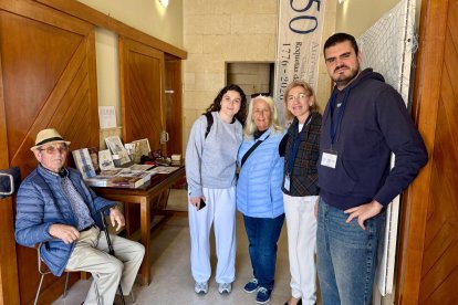 Inauguración de la exposición.