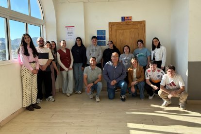 Participantes del curso en Huércal-Overa.
