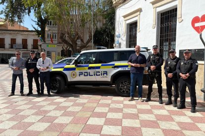 Nuevo coche de la Policía Local de Huércal-Overa.