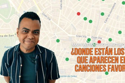 El periodista musical Arturo Paniagua ha elaborado este mapa interactivo.