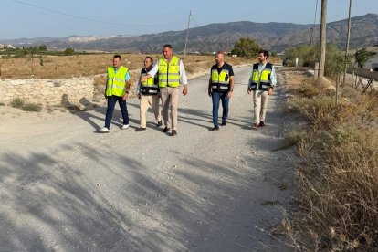 Foto de archivo de caminos municipales renovados por la Diputación Provincial de Almería.