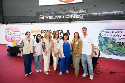 Participantes en esta nueva actividad celebrada en el Centro Comercial Torrecárdenas