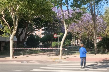 Imagen del Parque de Oliveros, donde ha aparecido un cadáver en la mañana de este viernes.