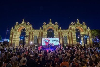 Encendido de la Feria de Almría 2025.