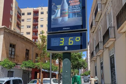 36 grados en Puerta Purchena este pasado viernes