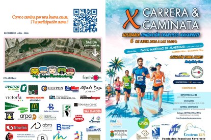 Cartel de la carrera.