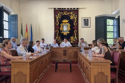 Imagen del pleno en Níjar.