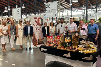 La presentación de la Feria esta mañana en el Mercado Central.