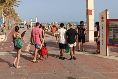 Imagen del Paseo Marítimo de Almería.