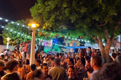 Imagen de las fiestas de Agua Amarga.