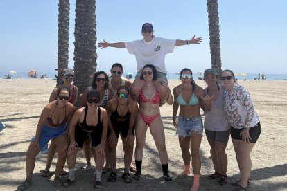 Bichotas Lab sport en su primer torneo deportivo en Roquetas de Mar.