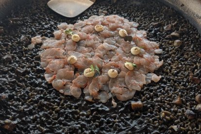 El arroz negro eclipse de Restaurante Arrozante.