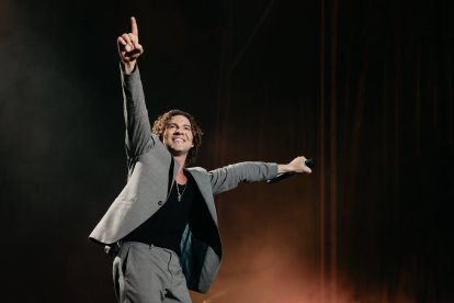 David Bisbal durante su concierto en Cooltural Fest.