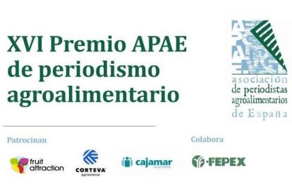 XVI Premio APAE de periodismo agroalimentario