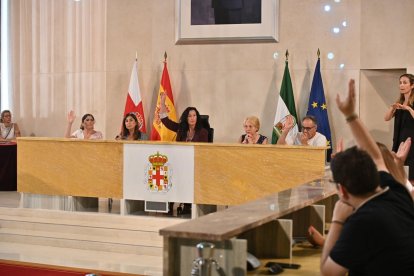 Pleno extraordinario celebrado en el Ayuntamiento este miércoles 2 de septiembre para dar cuenta de la renuncia de Diego Cruz.