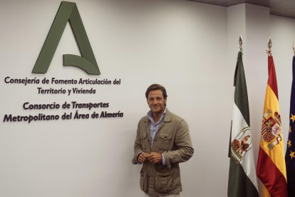 Luis Miguel Carmona, director-gerente del Consorcio de Transportes de Almería