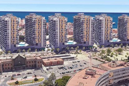 Así habría quedado el suelo del Toblerone en caso de edificar todo lo posible, algo que el Ayuntamiento pretende evitar.