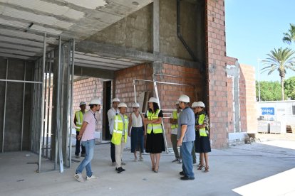 Las obras de la nueva Casa Club en el campo municipal ‘Alborán Golf’, en El Toyo, alcanzan ya el 60% de ejecución