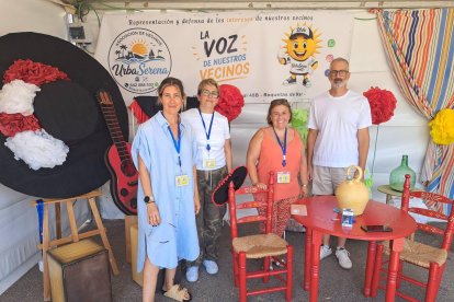 Stand de la Feria del Turismo en Roquetas de Mar.