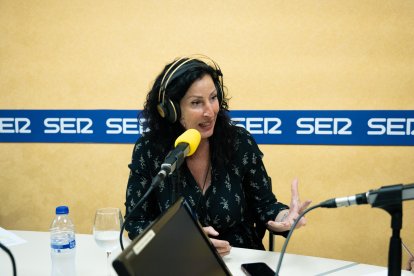 La alcaldesa de Almería, María del Mar Vázquez, en la entrevista en 'Hoy por Hoy'